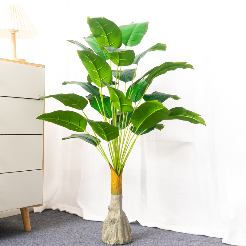 100cm 24Heads Artificial Banan - Dracaena Marginata incelemesi ve fiyatı