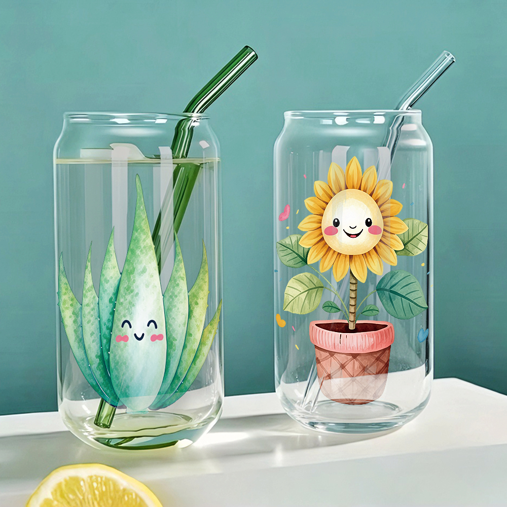 8pcs Aloe Vera Sunflower UV DT - Aloe Vera Pot incelemesi ve fiyatı