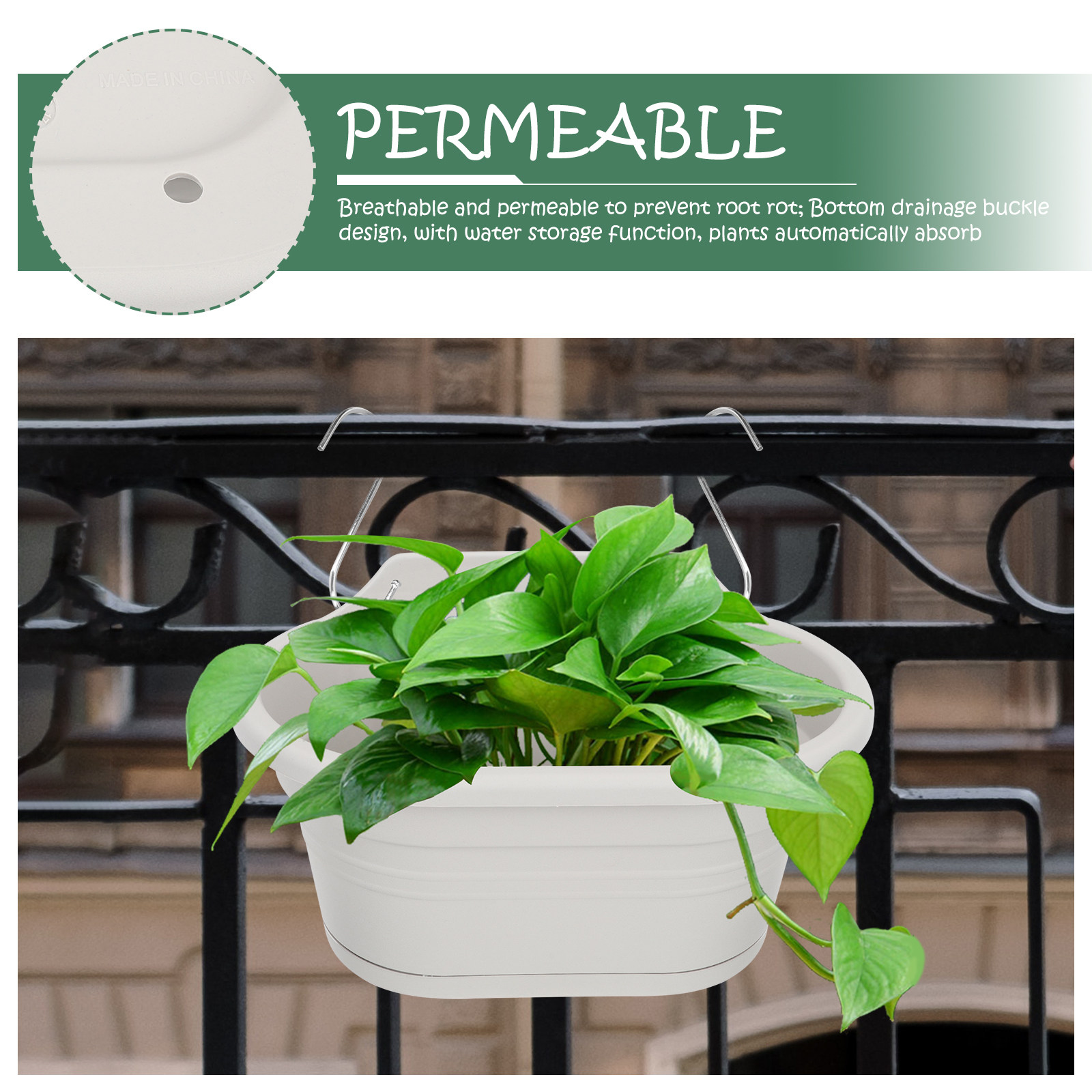 1Set Wall Hanging Flower Pot S - Spider Plant Hanging incelemesi ve fiyatı