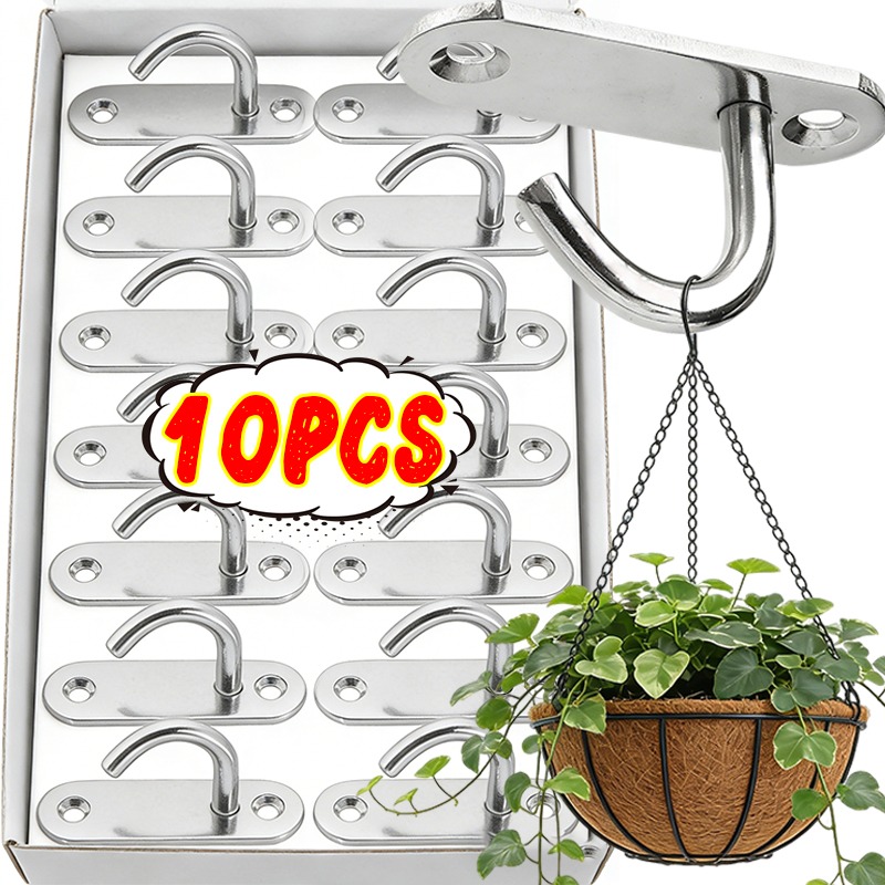 10/1pcs Heavy Duty J Hooks Sta - Spider Plant Hanging incelemesi ve fiyatı