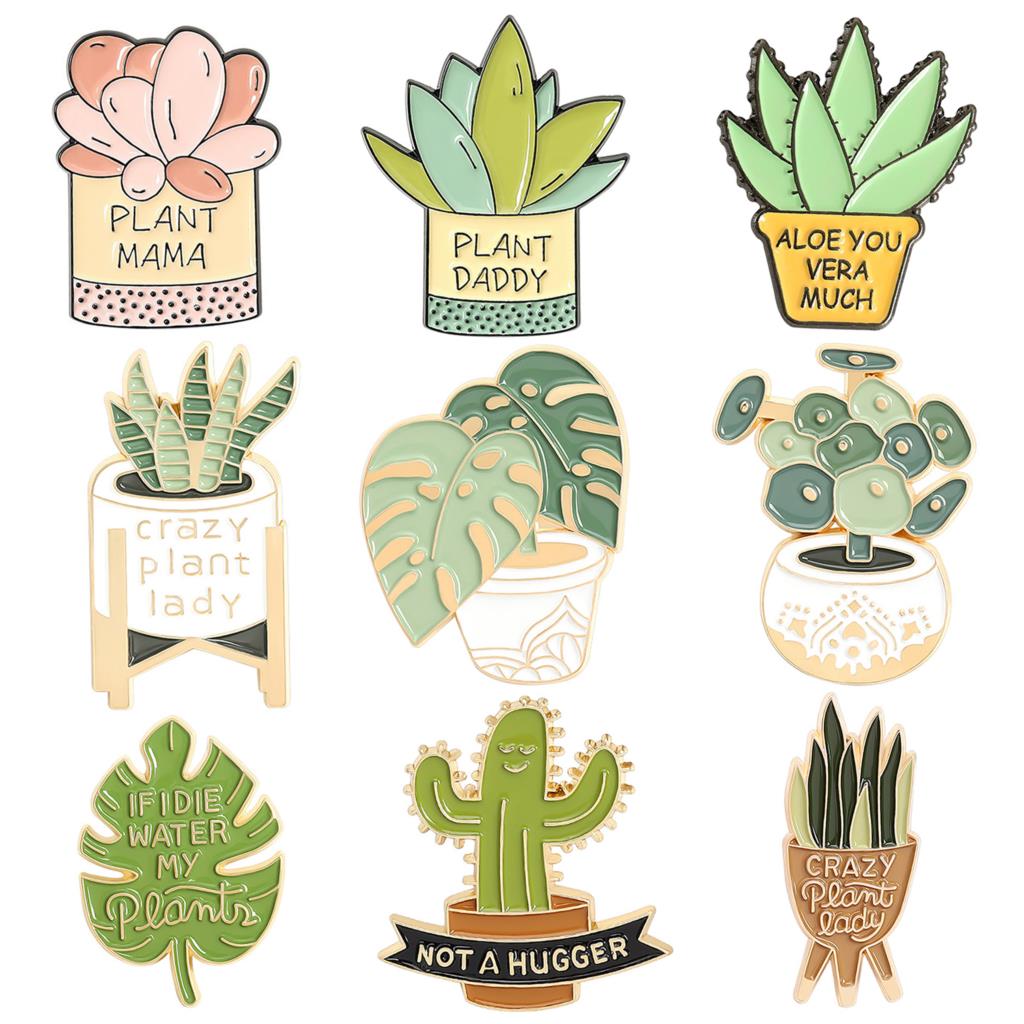 Potted Plant Brooch Monstera A - Aloe Vera Pot incelemesi ve fiyatı