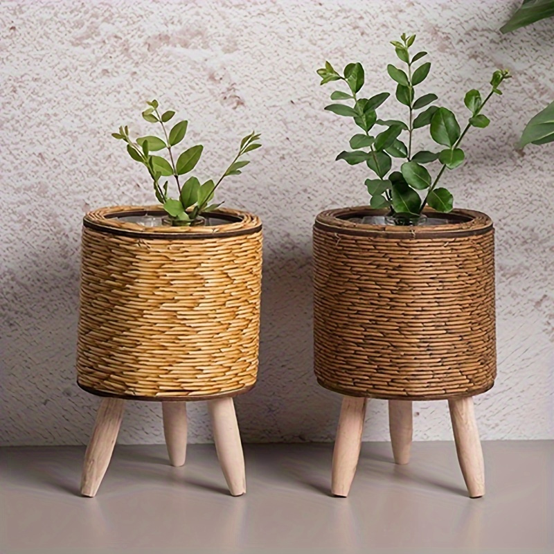 Charming Rustic Rattan Planter - Aloe Vera Pot incelemesi ve fiyatı