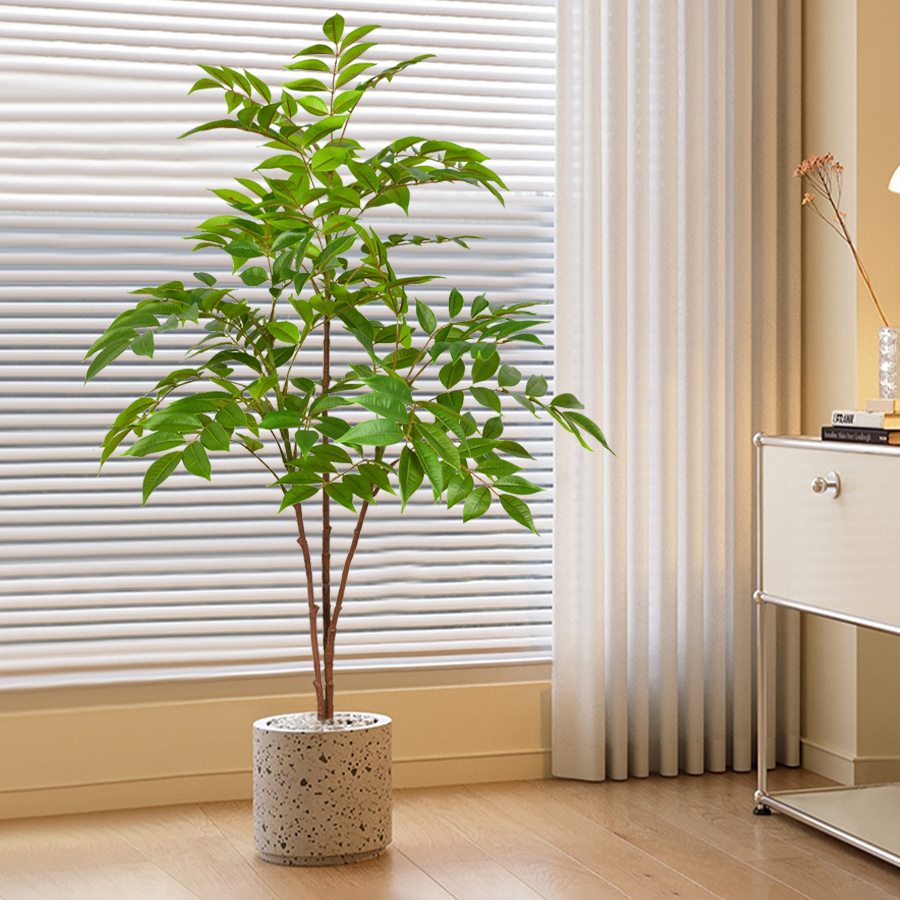 76-140cm Large Artificial Ficu - Ficus Lyrata Tree incelemesi ve fiyatı