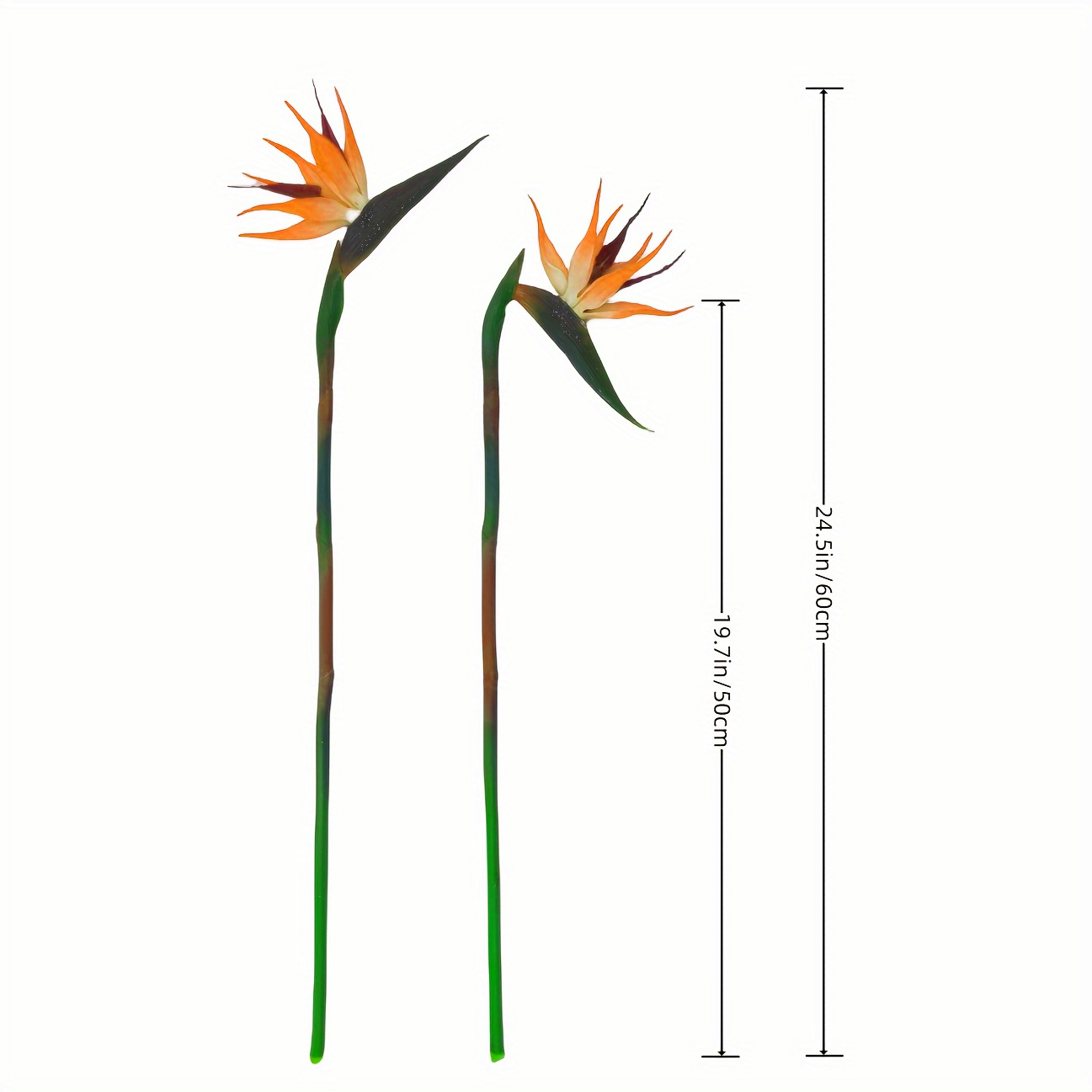 3Pcs Artificial Heaven Bird Fl - Bird Paradise Strelitzia incelemesi ve fiyatı
