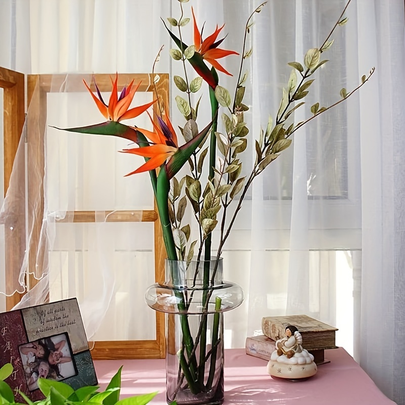 3Pcs Artificial Heaven Bird Fl - Bird Paradise Strelitzia incelemesi ve fiyatı