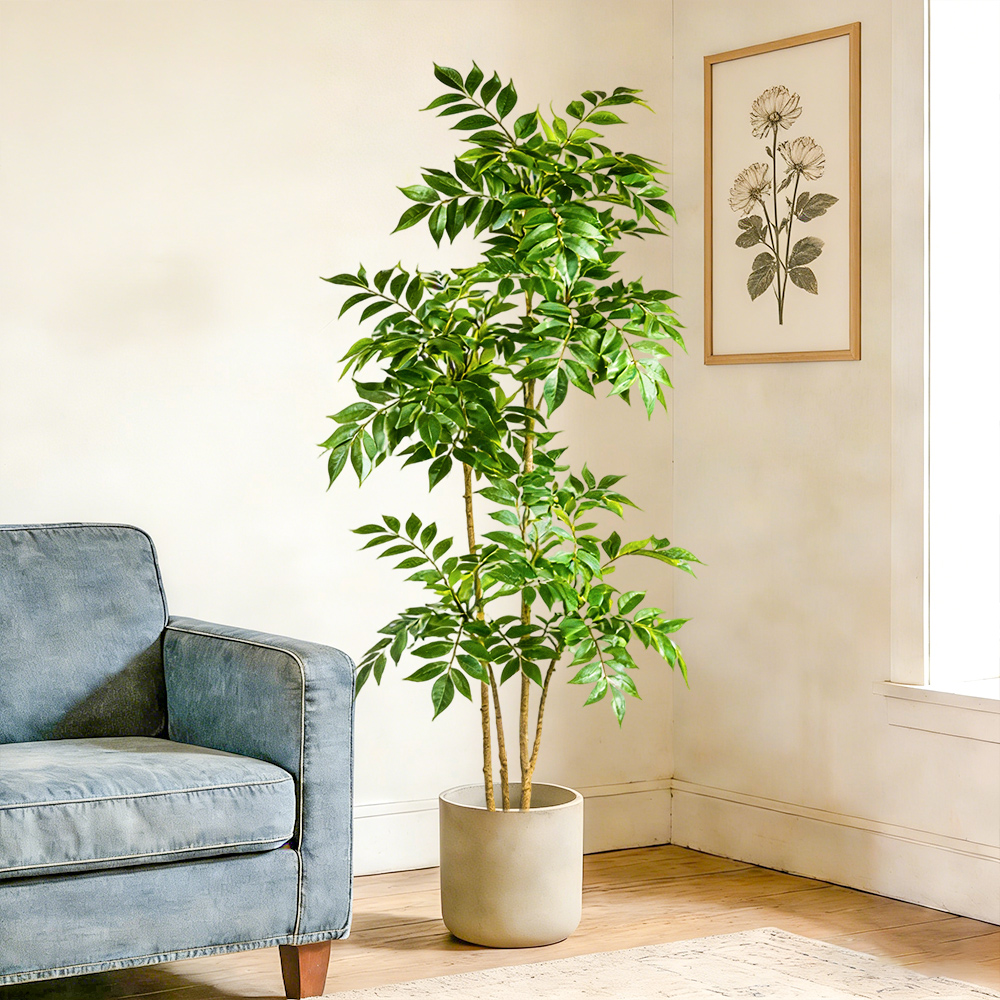 76-140cm Artificial Rubber Tre - Dracaena Marginata incelemesi ve fiyatı