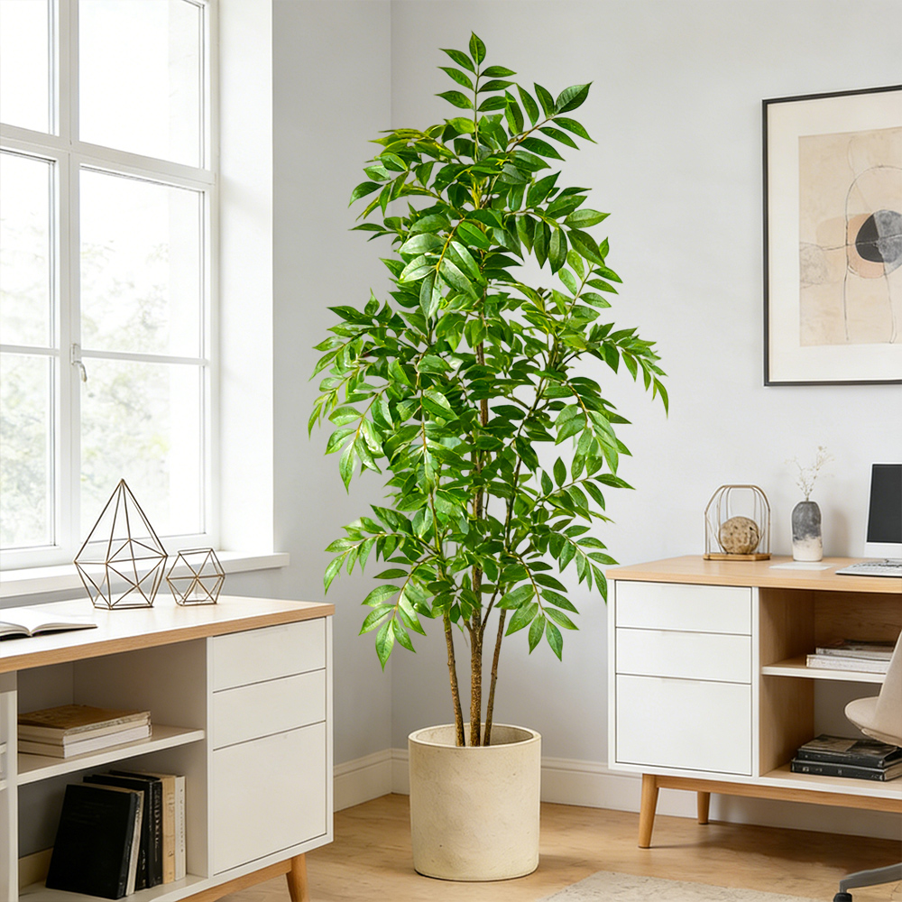 76-140cm Artificial Rubber Tre - Dracaena Marginata incelemesi ve fiyatı