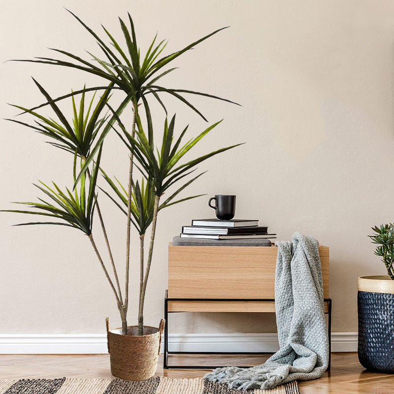 90-120cm Large Artificial Drac - Dracaena Marginata incelemesi ve fiyatı