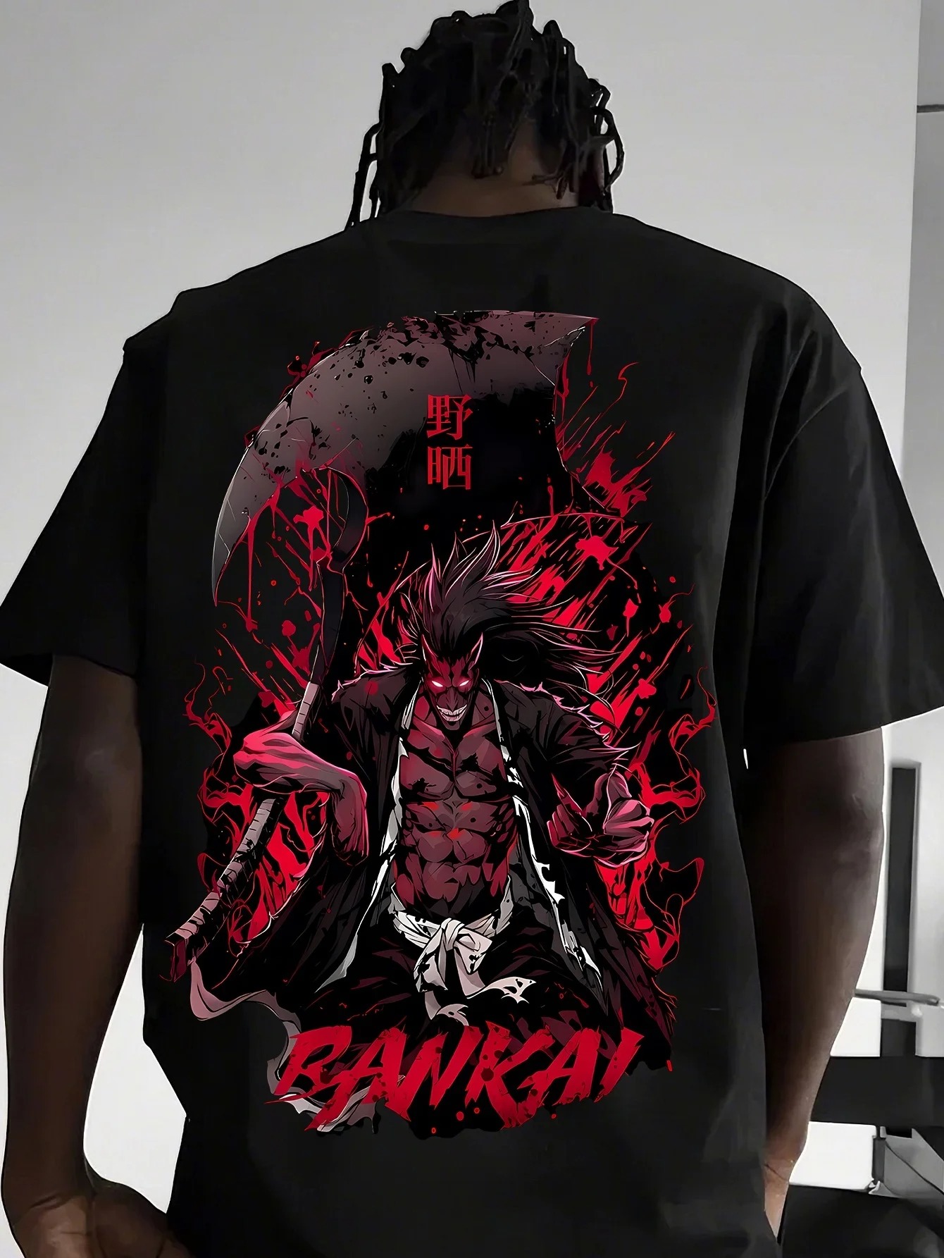 2026 BLEACH Kenpachi T-shirt A - Aglaonema Red incelemesi ve fiyatı
