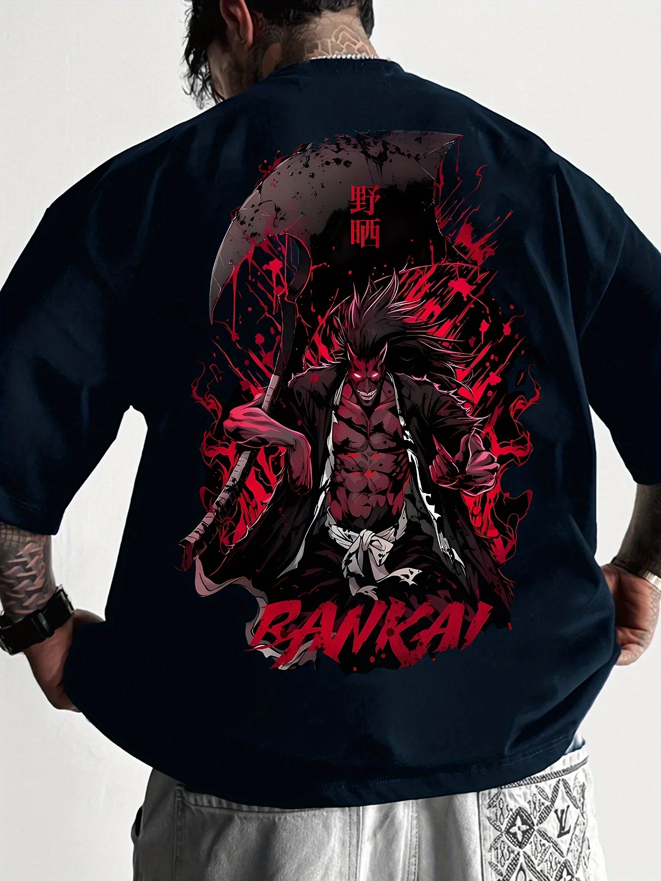 2026 BLEACH Kenpachi T-shirt A - Aglaonema Red incelemesi ve fiyatı