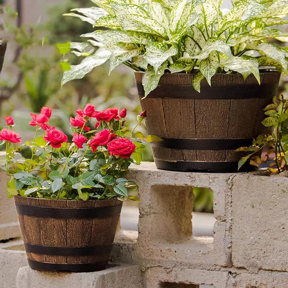 Rustic Whiskey Bucket Resin Po - Aloe Vera Pot incelemesi ve fiyatı