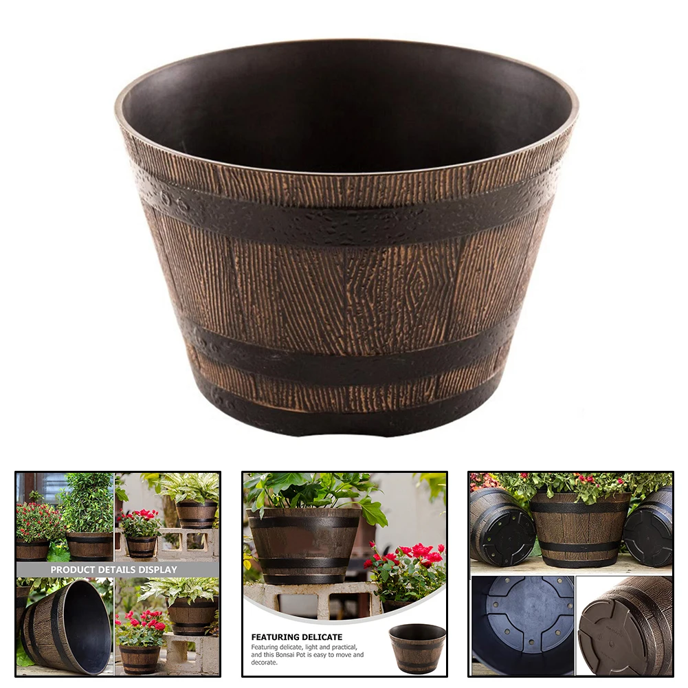 Rustic Whiskey Bucket Resin Po - Aloe Vera Pot incelemesi ve fiyatı