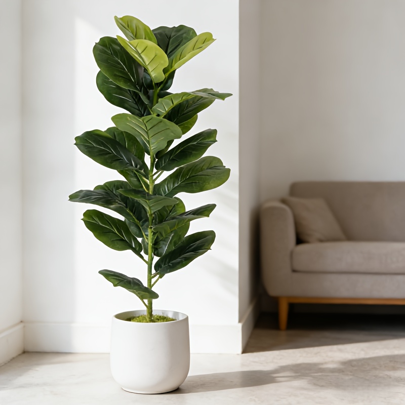 1pc of 85cm Artificial Ficus L - Dracaena Marginata incelemesi ve fiyatı