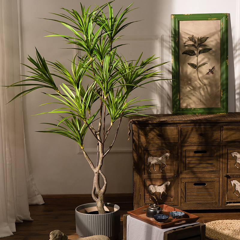 90-180cm Large Artificial Tree - Dracaena Marginata incelemesi ve fiyatı