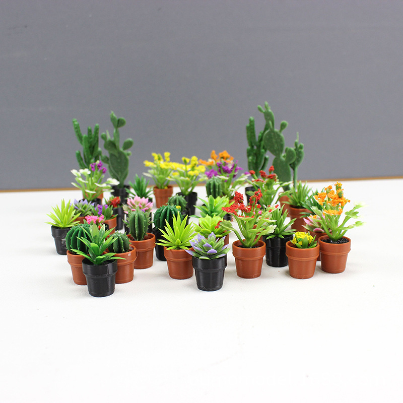 Mini Simulated Plants Cactus S - Echeveria Succulent incelemesi ve fiyatı