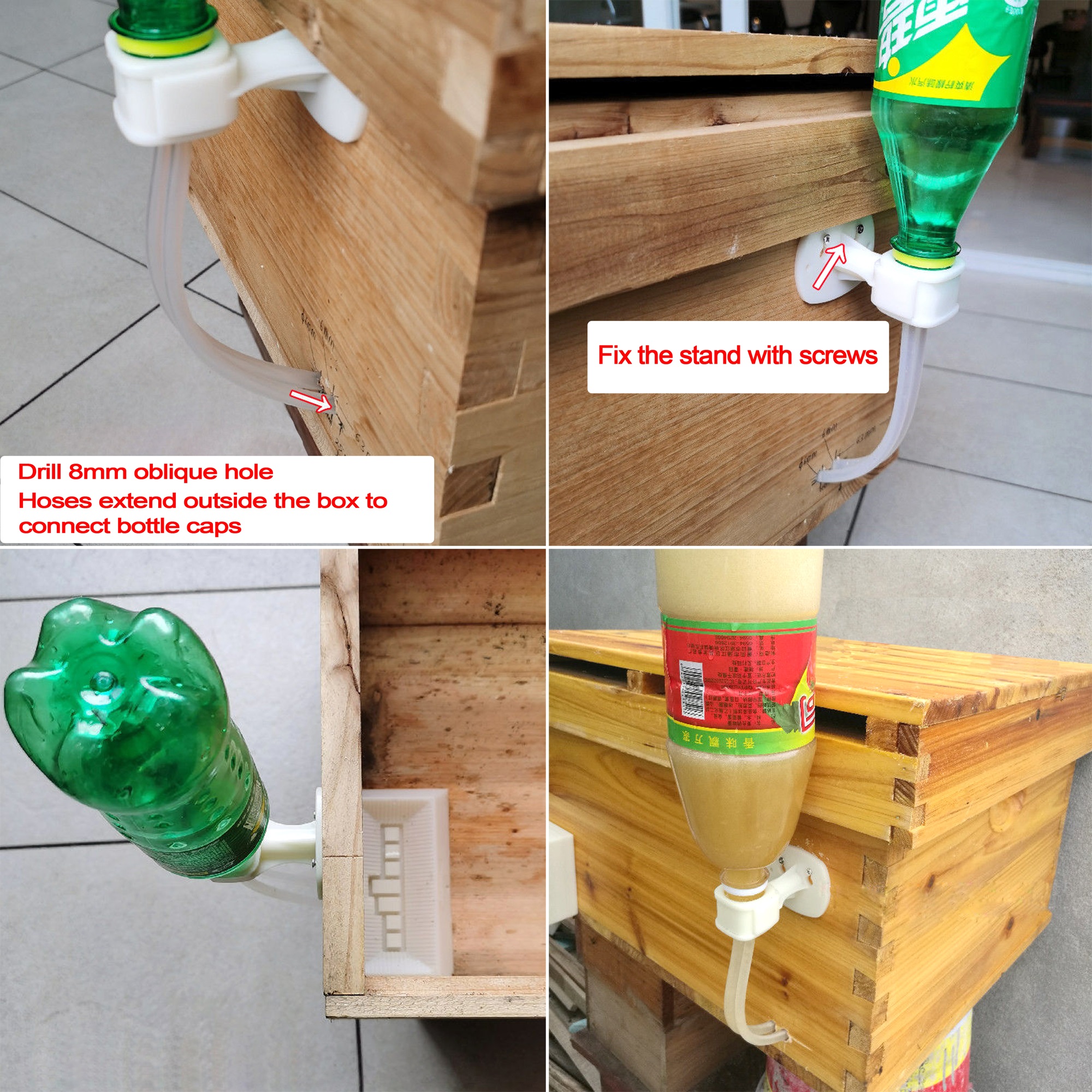 2Pcs Automatic Feeding Drinker - Begonia Rex incelemesi ve fiyatı