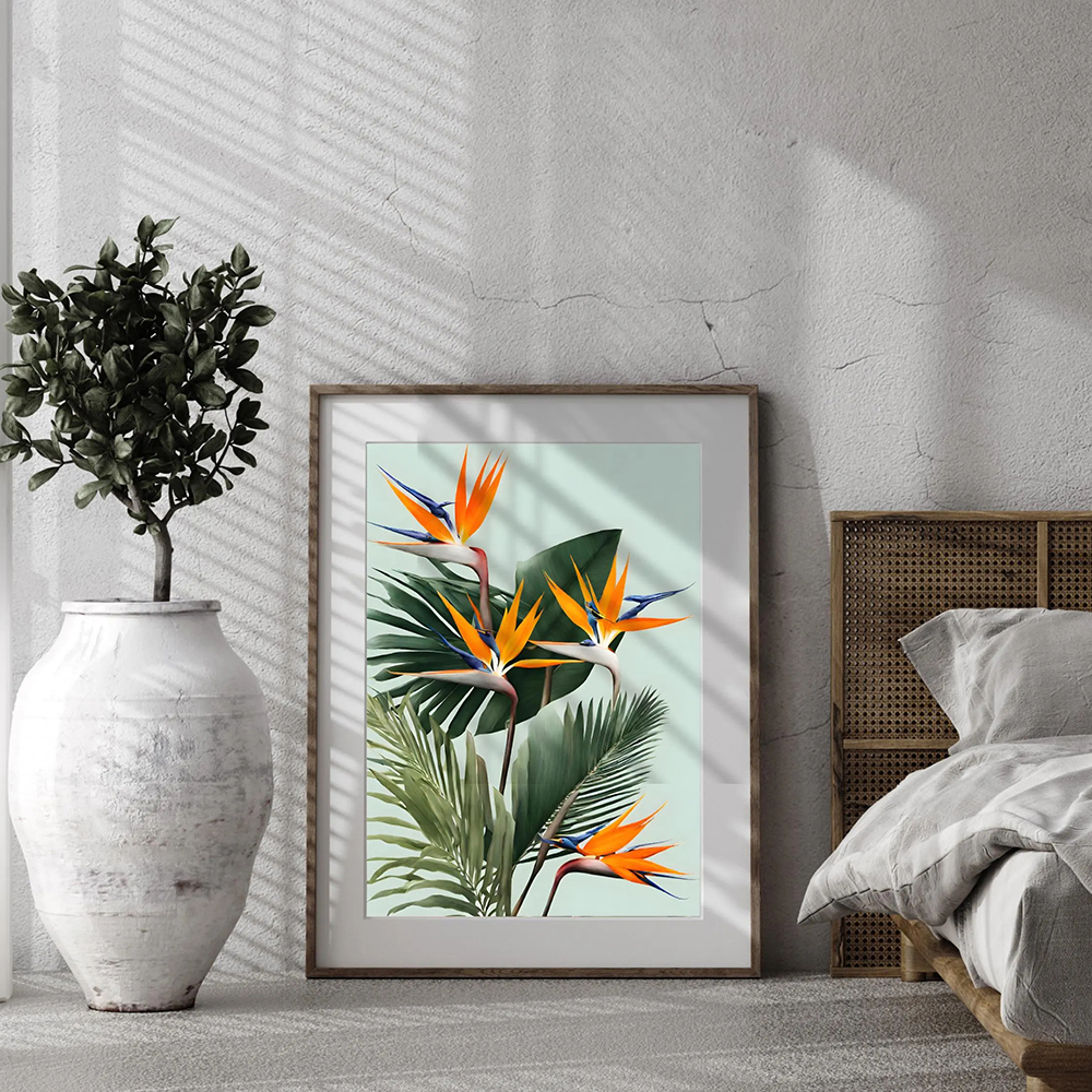 Bird of Paradise Wall arts, St - Bird Paradise Strelitzia incelemesi ve fiyatı