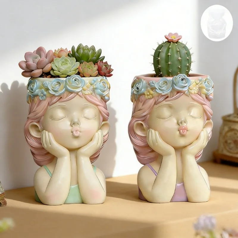 Pouting Girl With Flower Crown - Echeveria Succulent incelemesi ve fiyatı