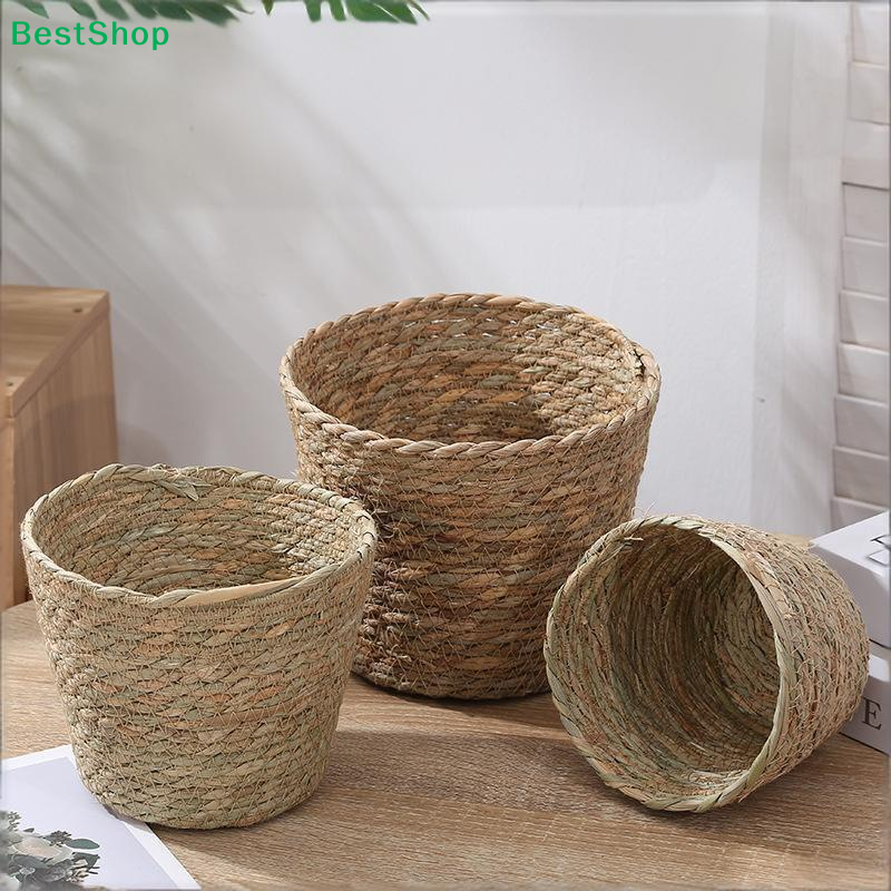 ♩Handwoven Seagrass Plant Pots - Aloe Vera Pot incelemesi ve fiyatı