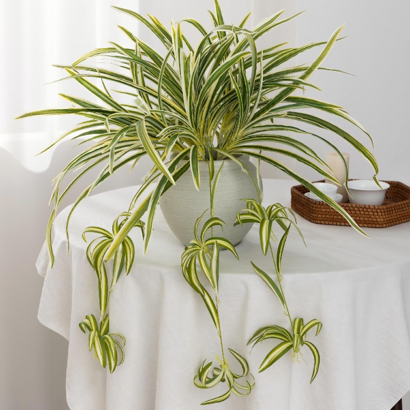 Artificial Spider Plant Chloro - Spider Plant Hanging incelemesi ve fiyatı