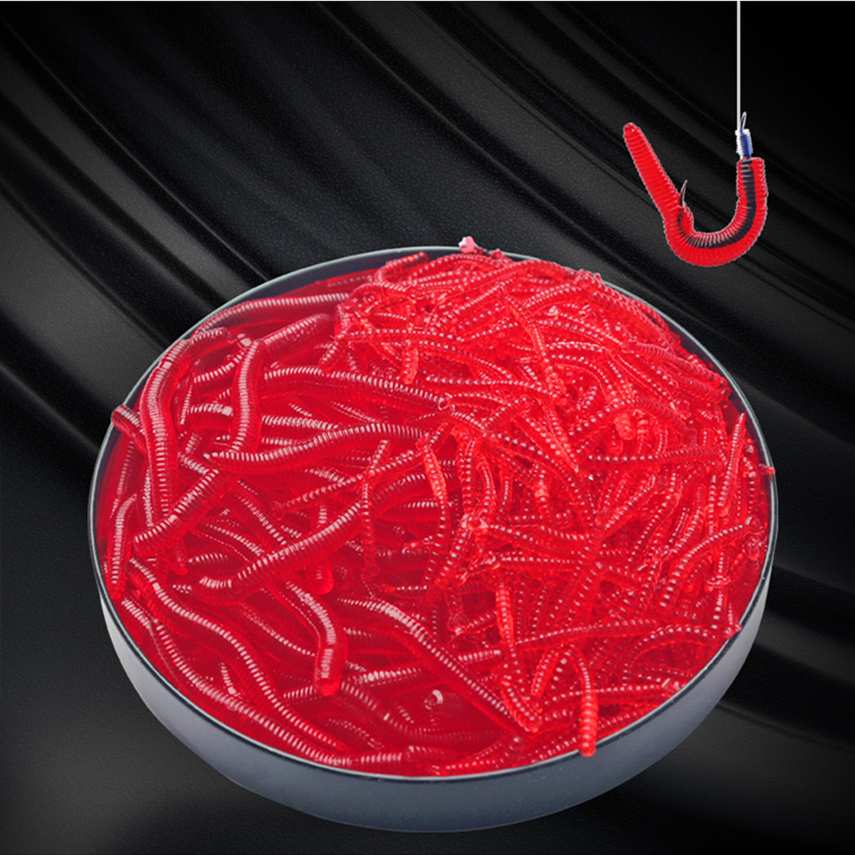 3.5cmSoft Lure Bass Bream Bloo - Aglaonema Red incelemesi ve fiyatı