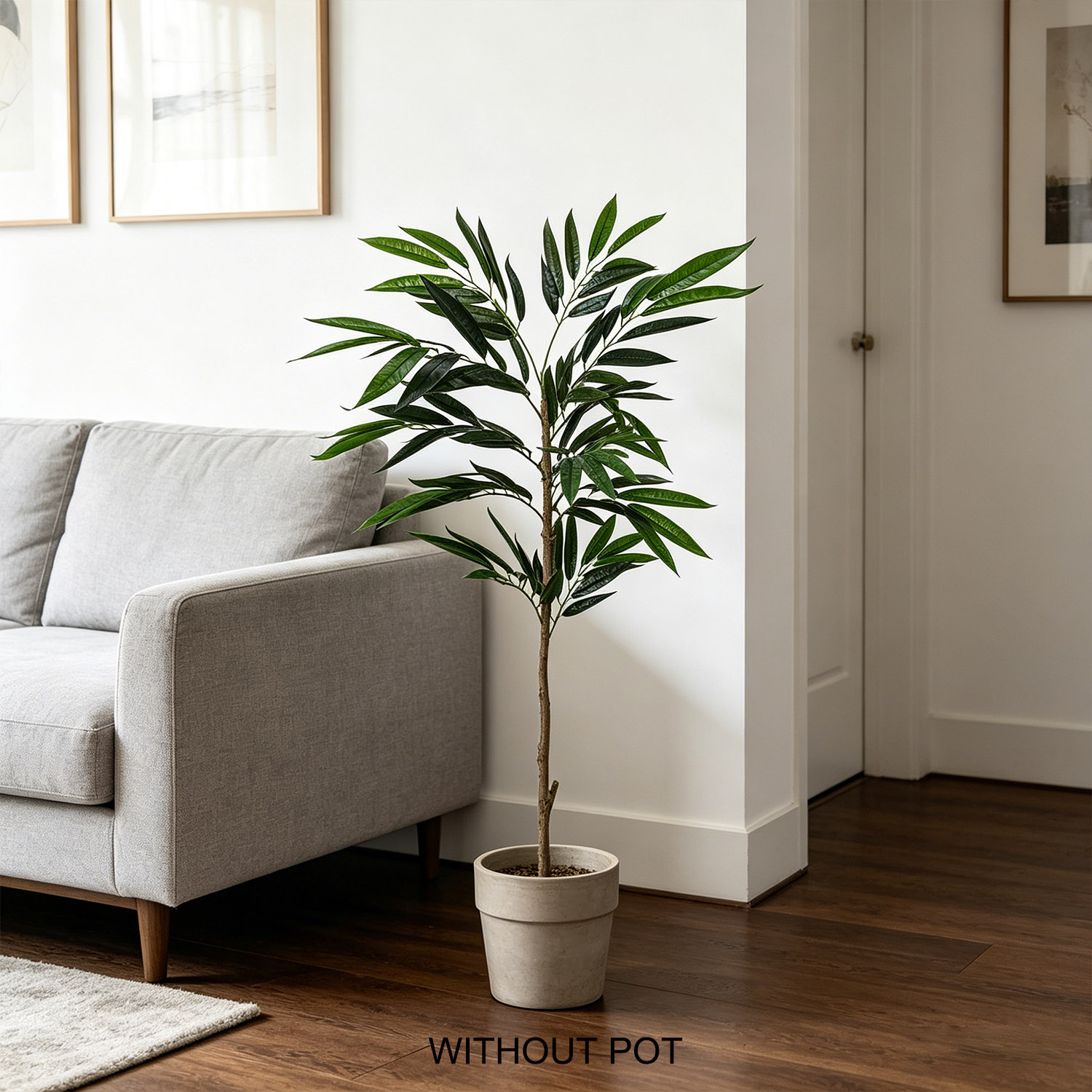 65-210cm/6.9ft Artificial Will - Ficus Lyrata Tree incelemesi ve fiyatı