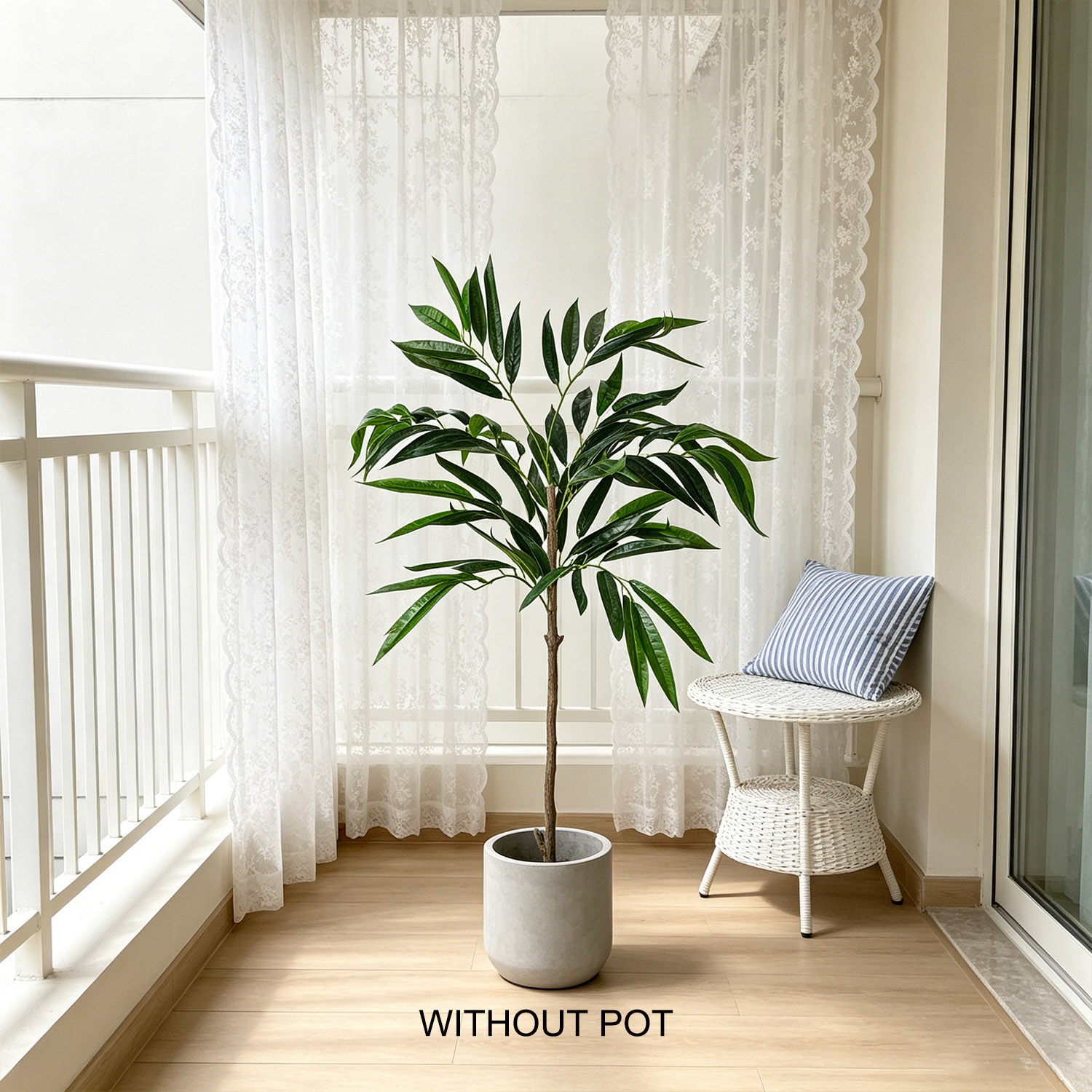 65-210cm/6.9ft Artificial Will - Ficus Lyrata Tree incelemesi ve fiyatı